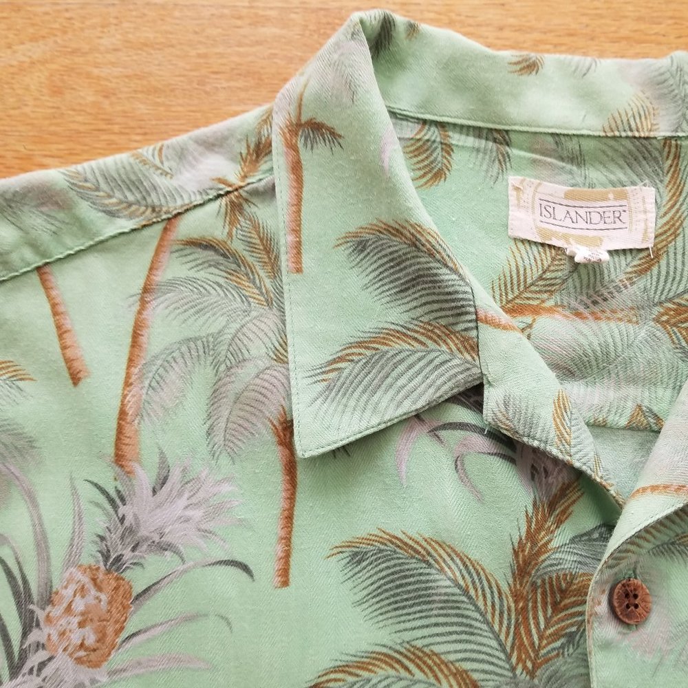 ISLANDER Tropics Caribbean Floral Shirt Camp Tropical XXL